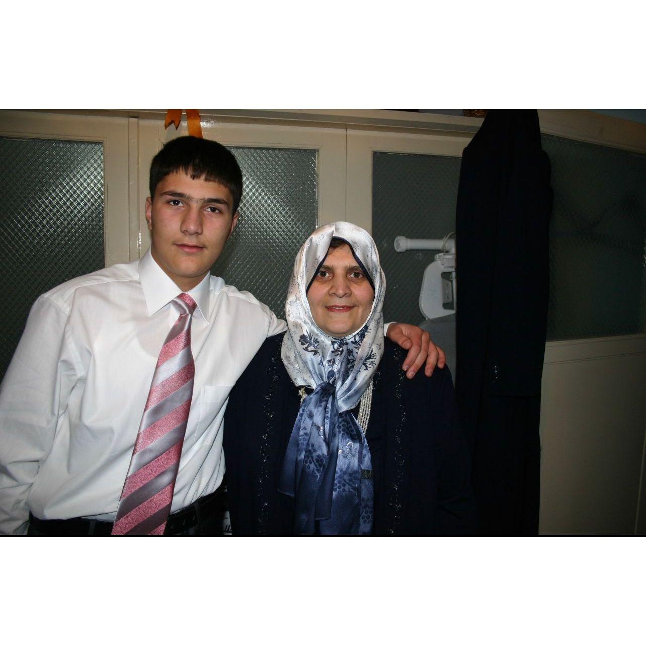 Baby Emin and his Mom