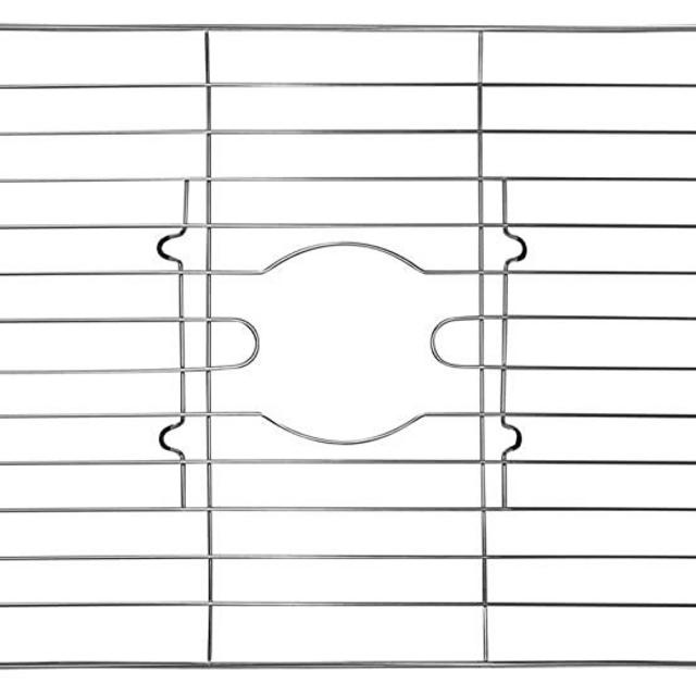 Better Houseware 24”Wx12-5/8”L Extra Large Sink Protector Grid, Stainless Steel