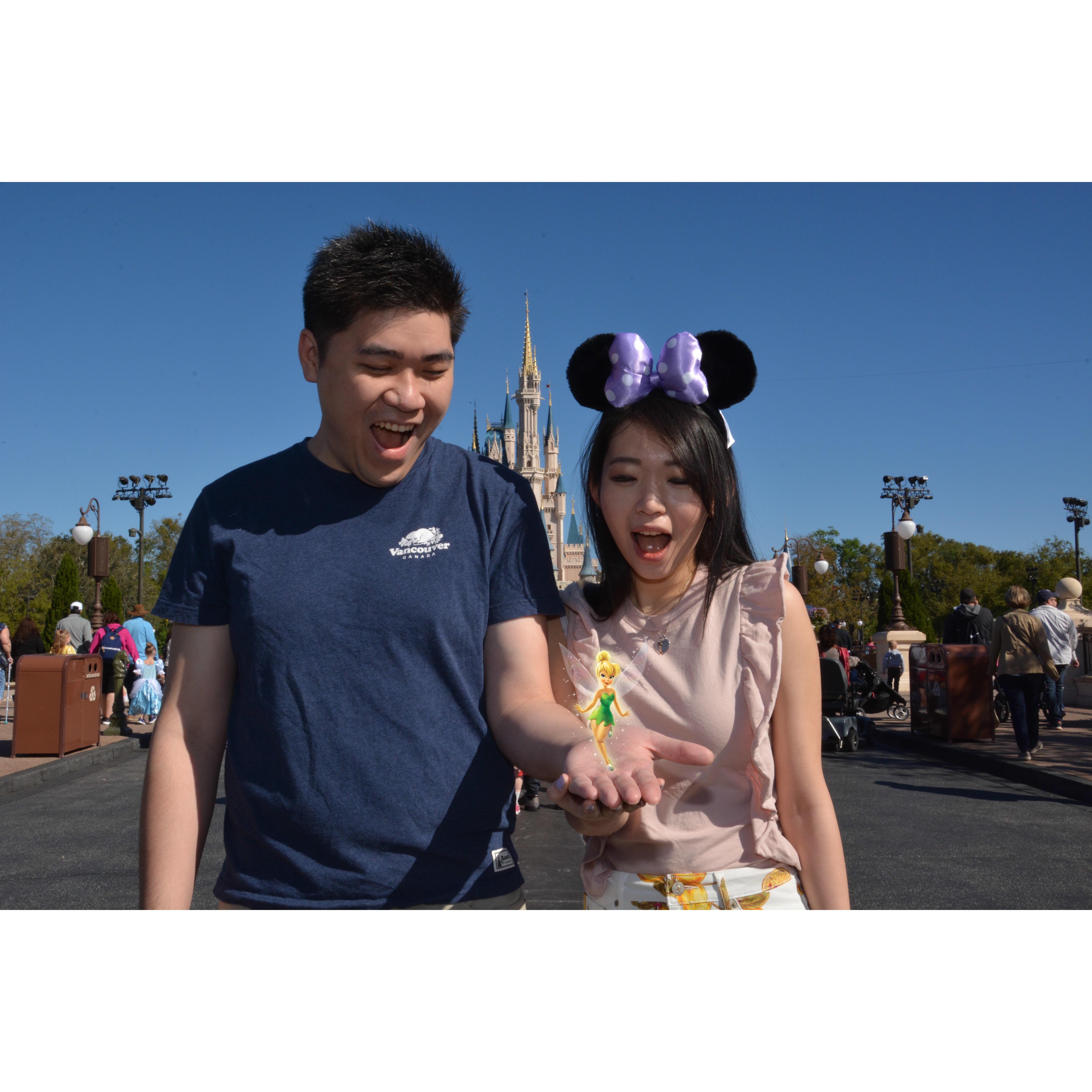 Our first trip today to Magic Kingdom