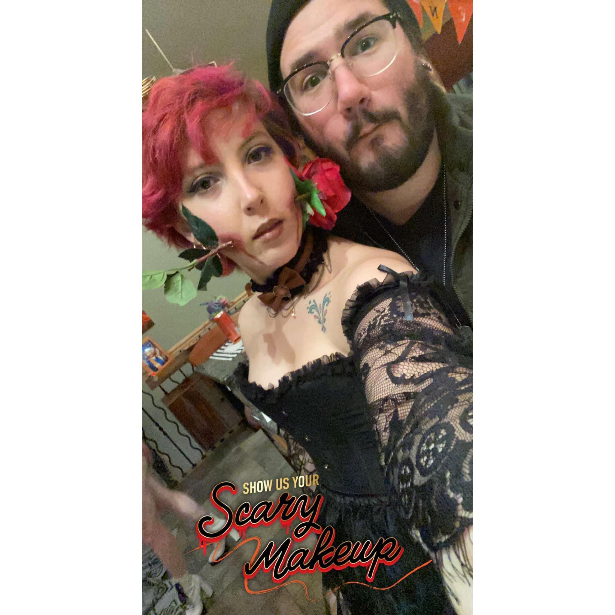 one of the Halloween parties at Sara's house