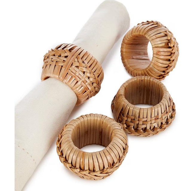 Napkin ring holder, set of 4