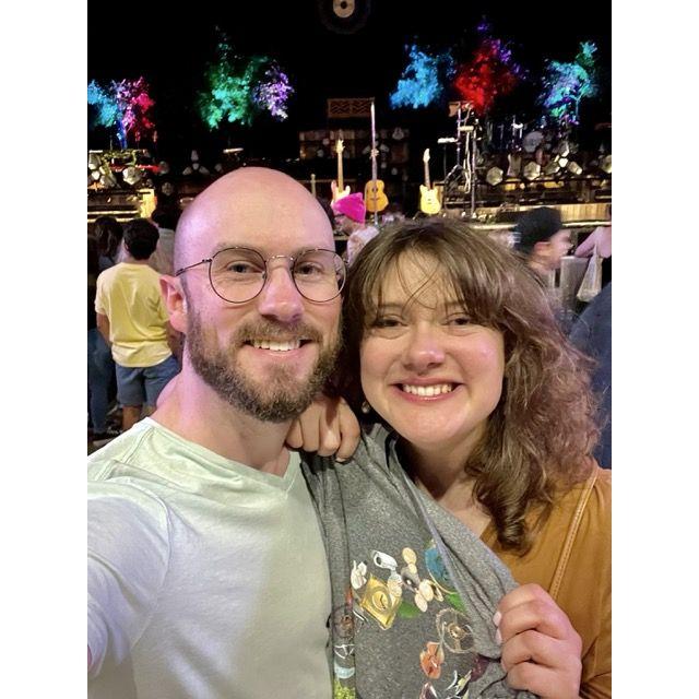 Our first concert together. Jacob Collier!