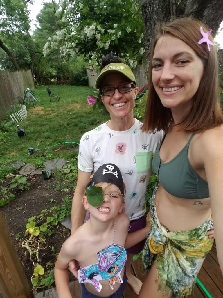 A mermaid, a parrot and a tourista walk into a bar… 
Emily’s birthday in 2020!