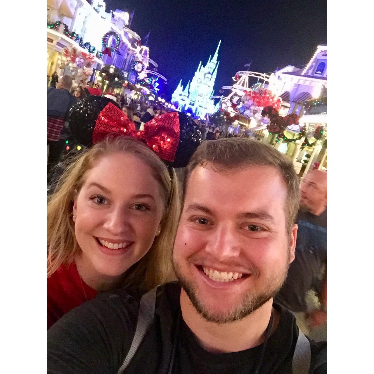 12/3/2017 - This was also Stephen's first Disney Christmas visit!