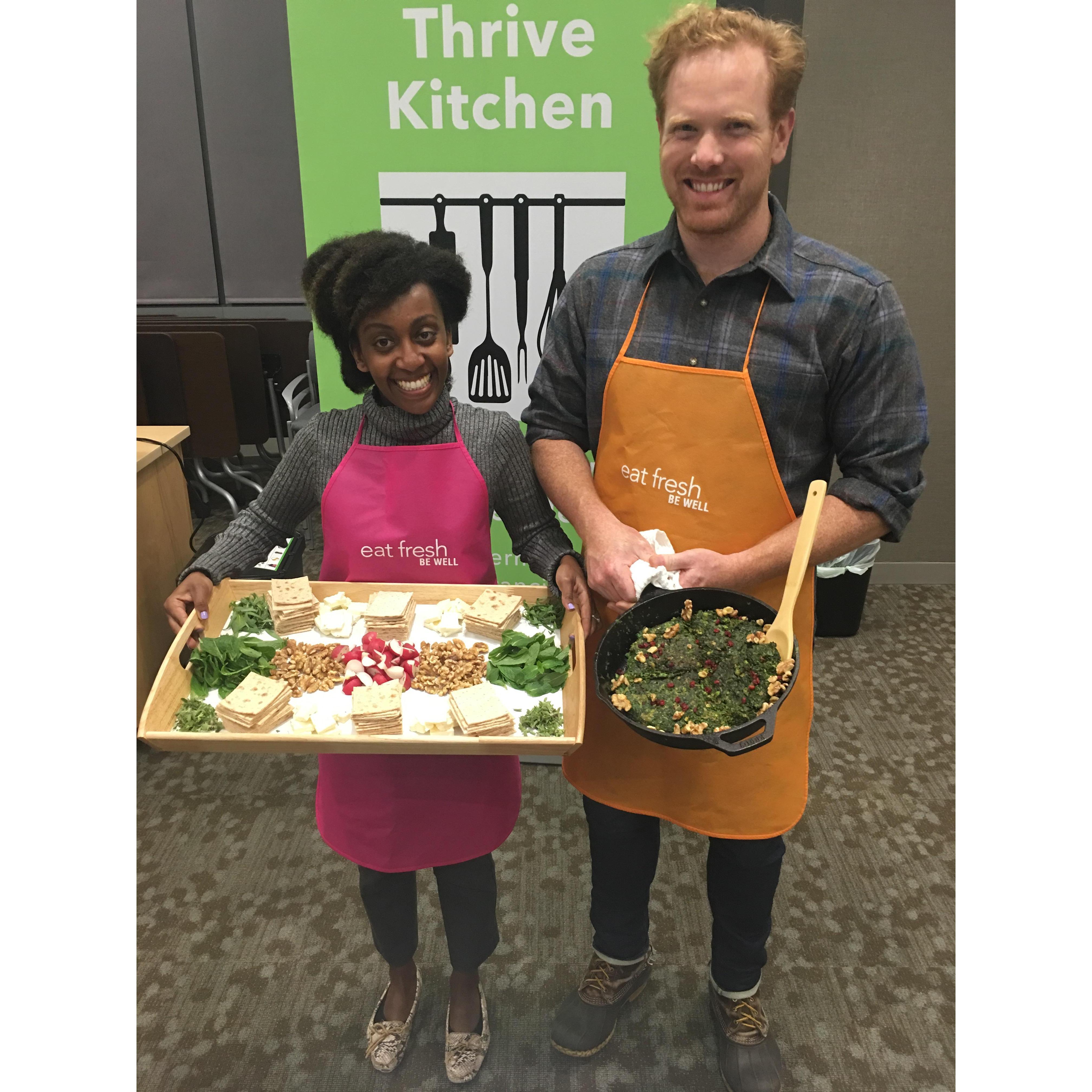 Plant-Based Cooking Class at Kaiser Permanente - San Francisco, CA - March 2017