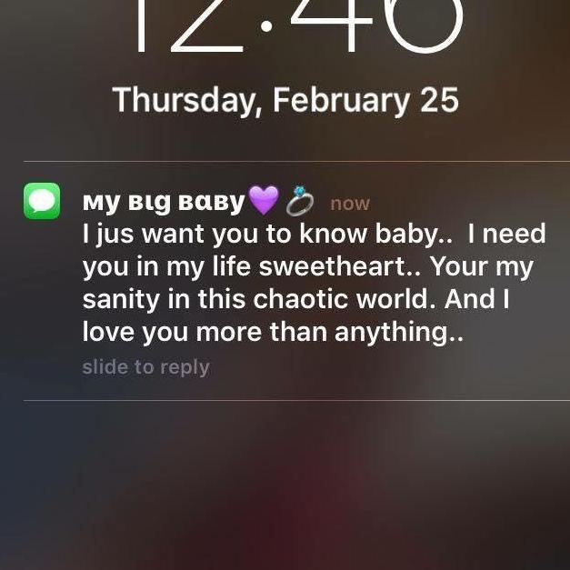 Mark doesn't always show his sweet side, but he makes sure Alyssa knows it's there.