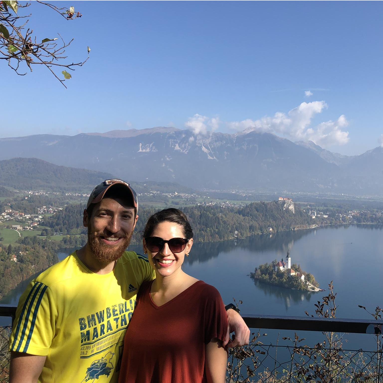 Fairytale-esque view of Lake Bled, Slovenia
