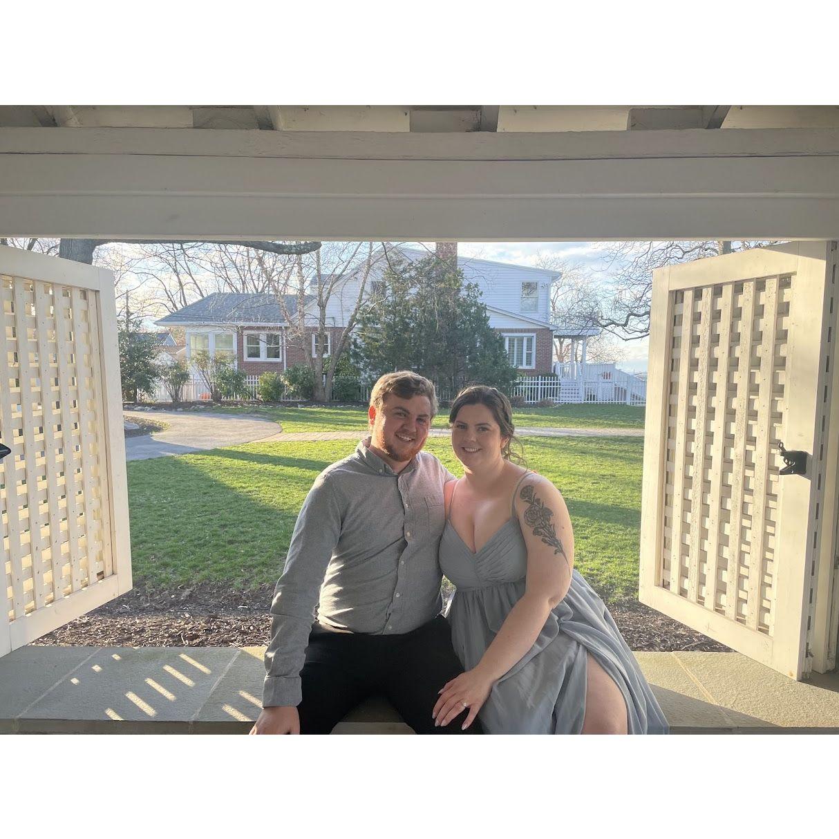 (2025) Colleen and David were guests at Colleen’s matron of honor’s wedding in March of 2025! It was a beautiful day to celebrate Emily and Nick!