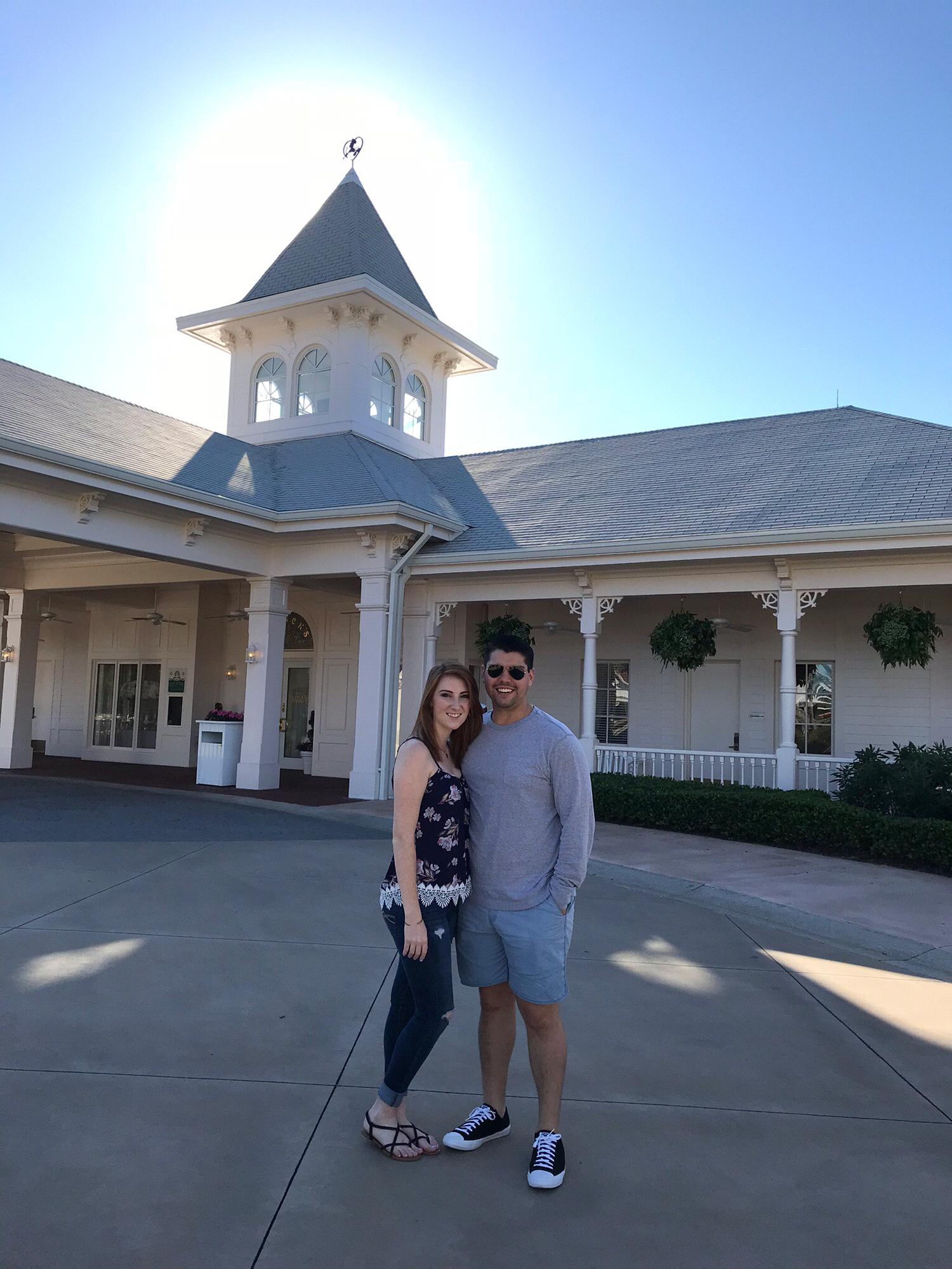 Our first Disney Wedding experience and where we finally decided we wanted to get married.