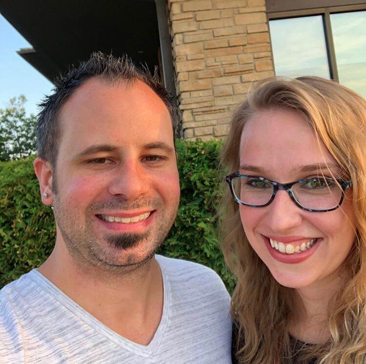Kaylah and A.P. celebrating one year together!