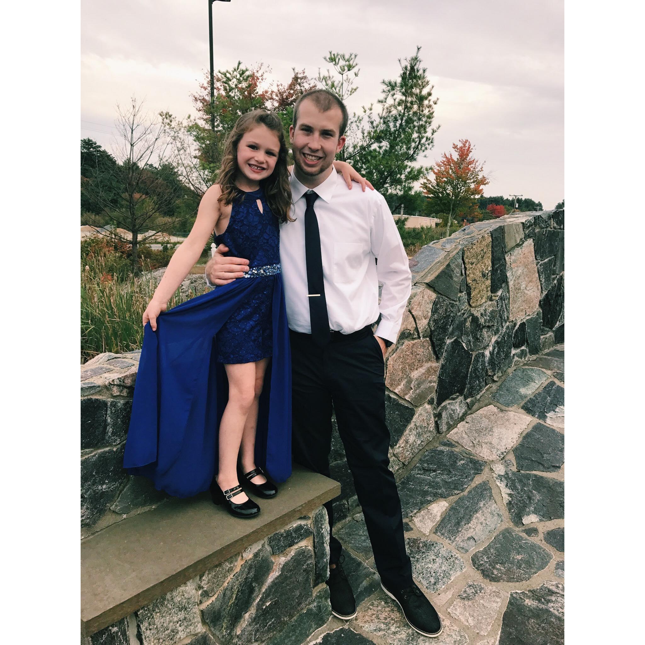 We went to a Julie & Jared's wedding - Jeff and Emma were the 2nd cutest couple there.