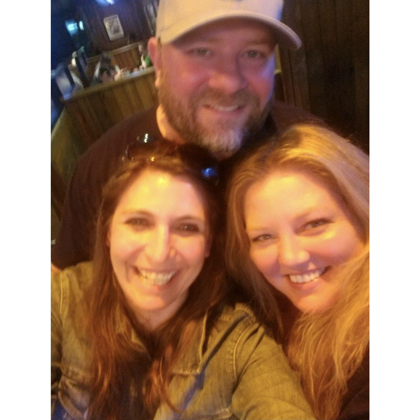 Kevin, Brenda, & her BFF Tina