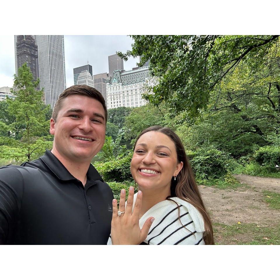 They day she said yes!