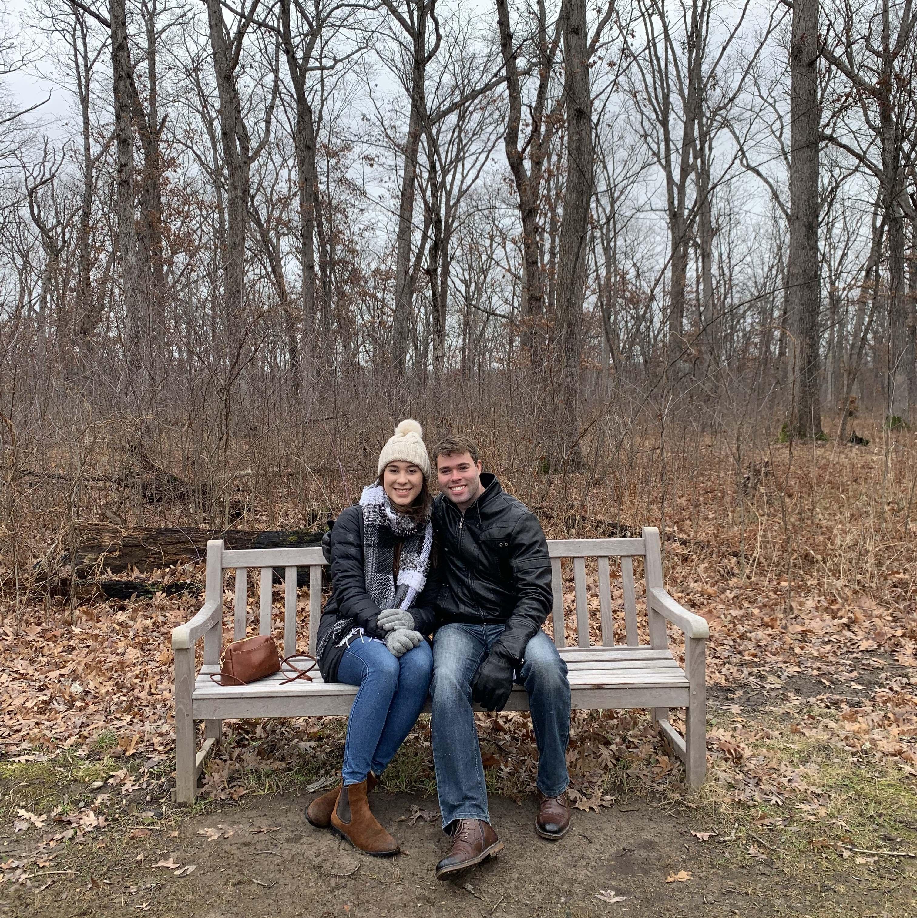 We visited Catherine in Illinois for an afternoon and explored one of the beautiful forest preserves.