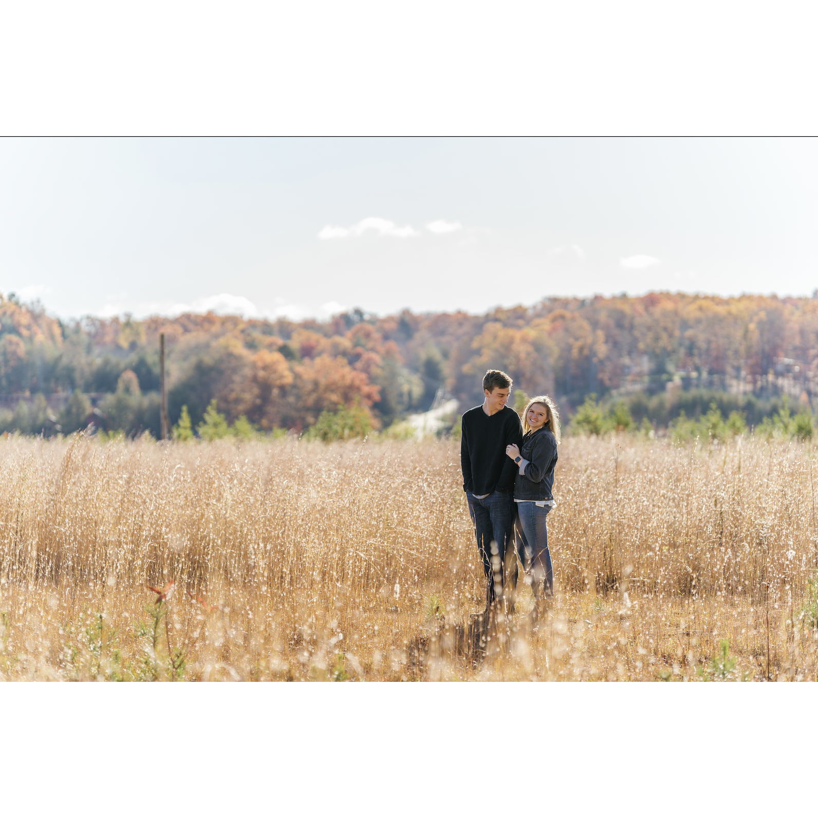 Our engagement photos in the North Georgia Mountains.