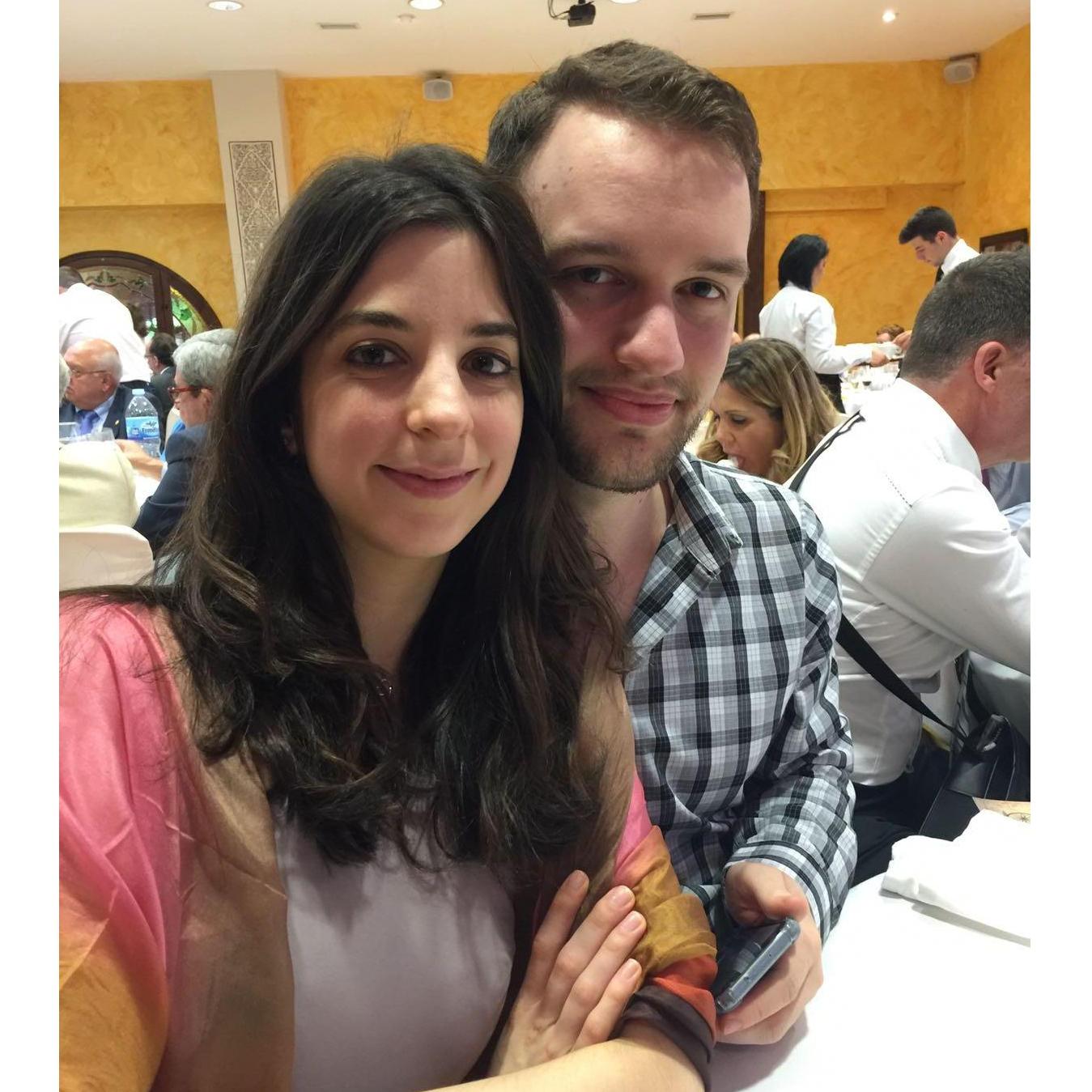 My cousin's wedding in Bujalance, Spain. 😊💒💕