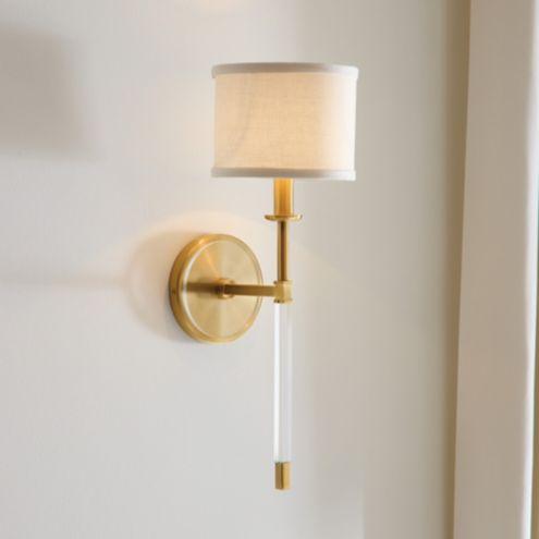 Phoebe 1-Light Acrylic Sconce