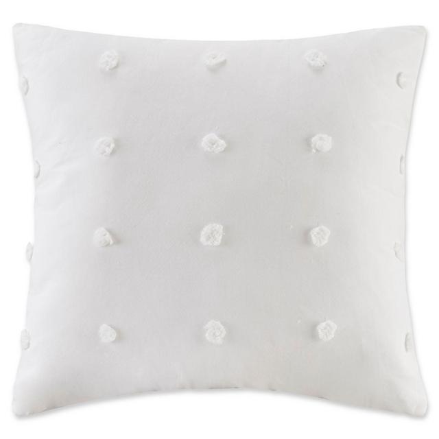 Urban Habitat Brooklyn Square Throw Pillow in Ivory