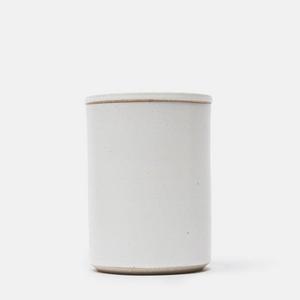 Matte White Lidded Kitchen Vessel - Medium