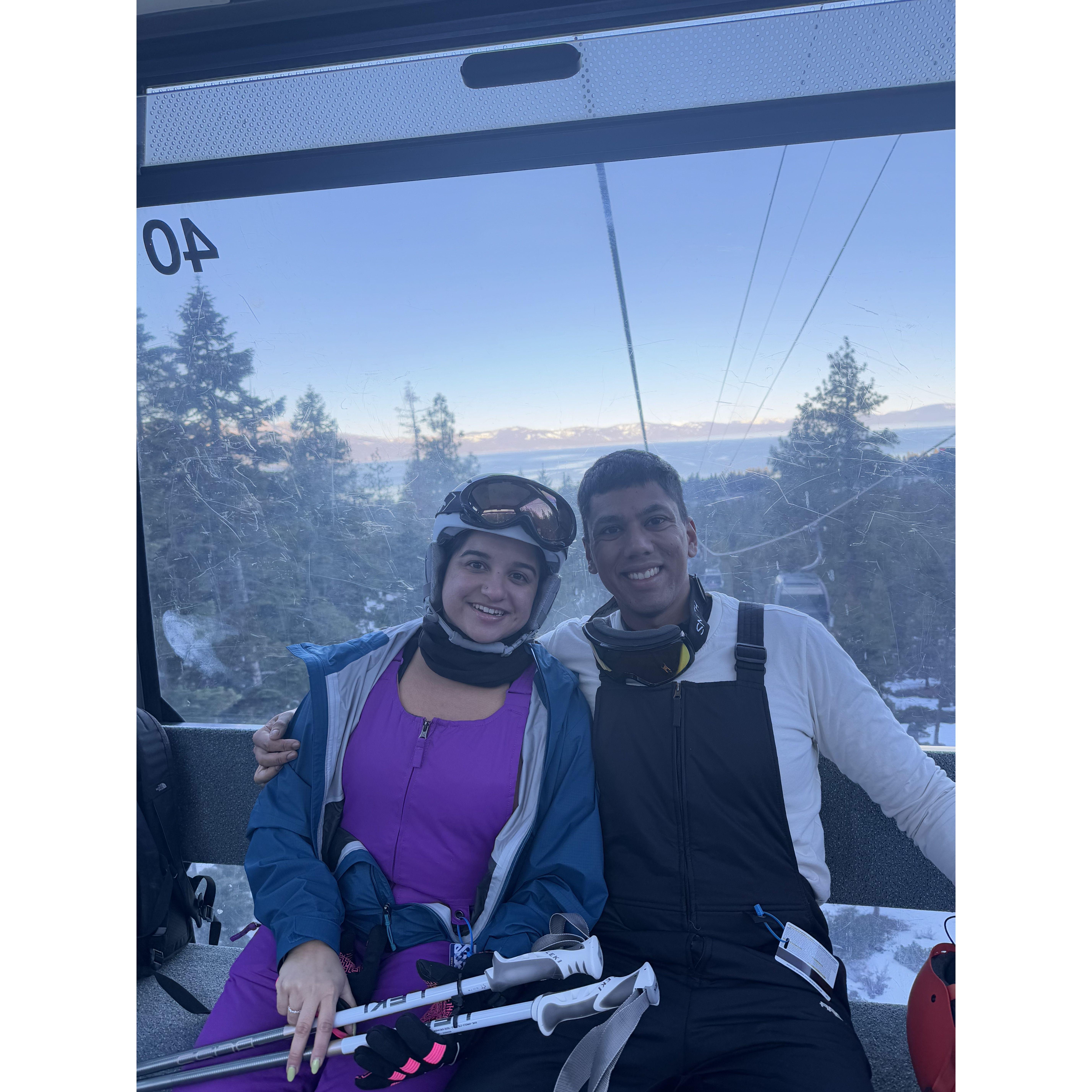 Hitting the slopes!