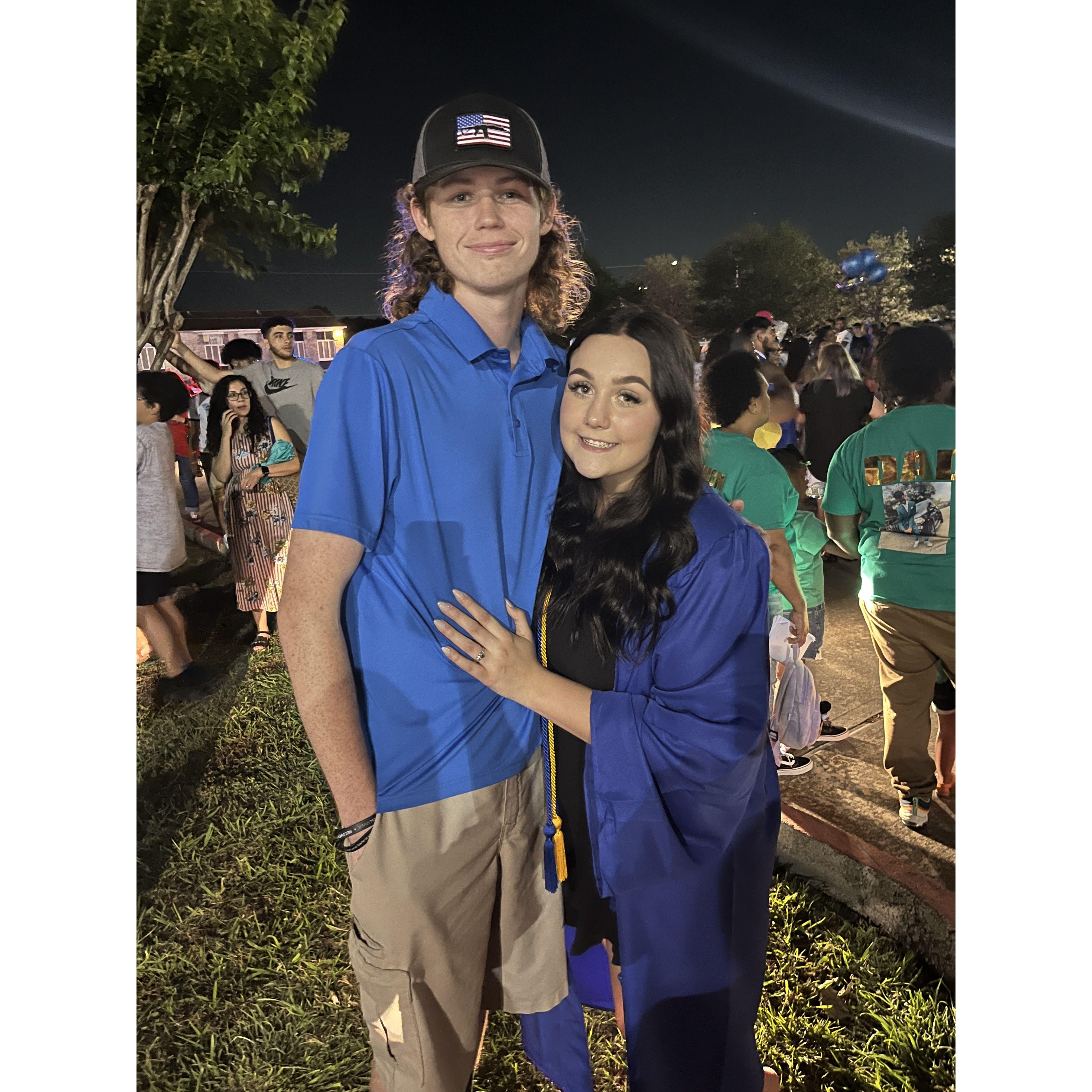 Maddie graduated this day! May 26th, 2022