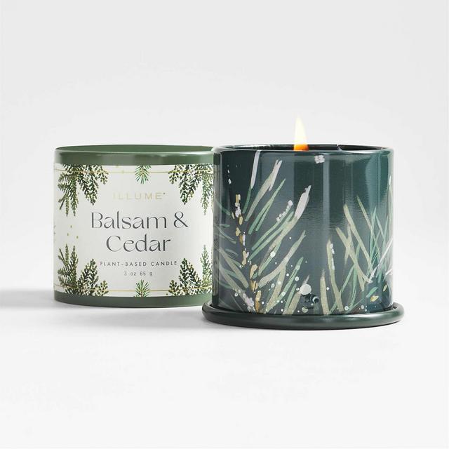 Illume Balsam and Cedar Holiday Scented Candle