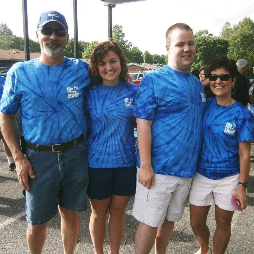 Grooms Family 
Ashley Family
Chad's Aunt and Uncle and cousins