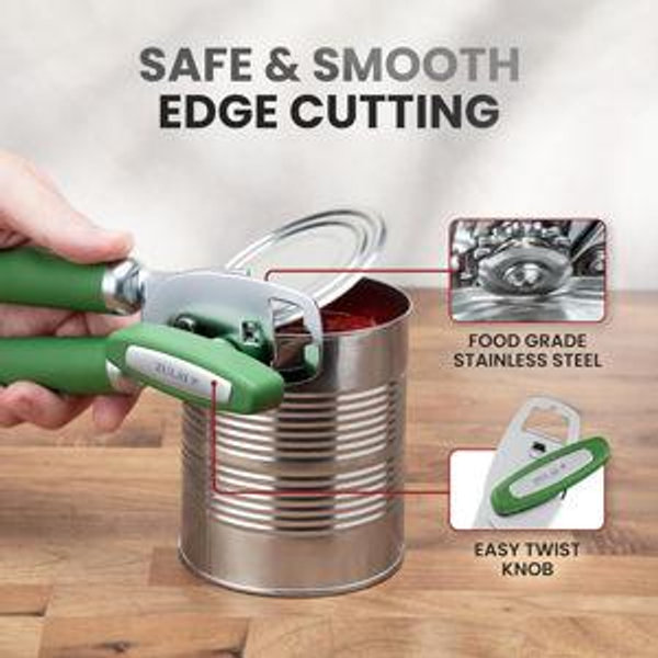 Stainless Can Opener x Bottle Opener - Artichoke Green