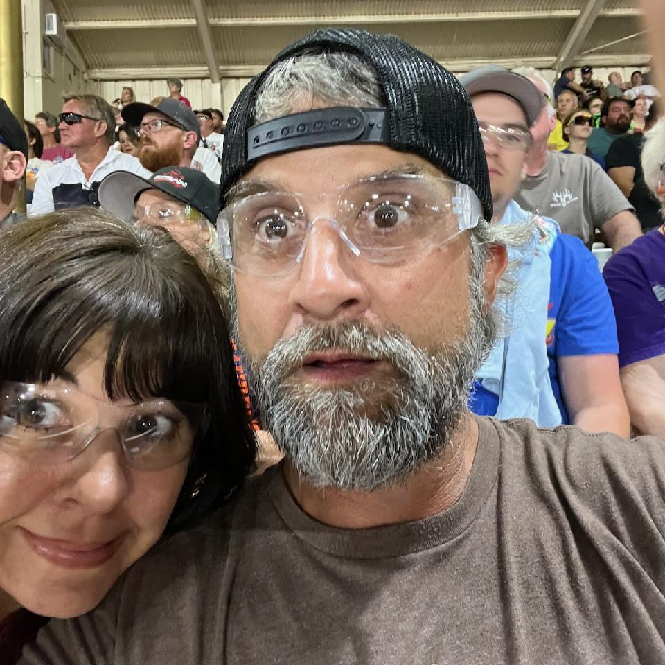 Our first sprint car race together.