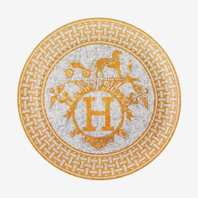 Mosaique au 24 gold tart platter ,  $495