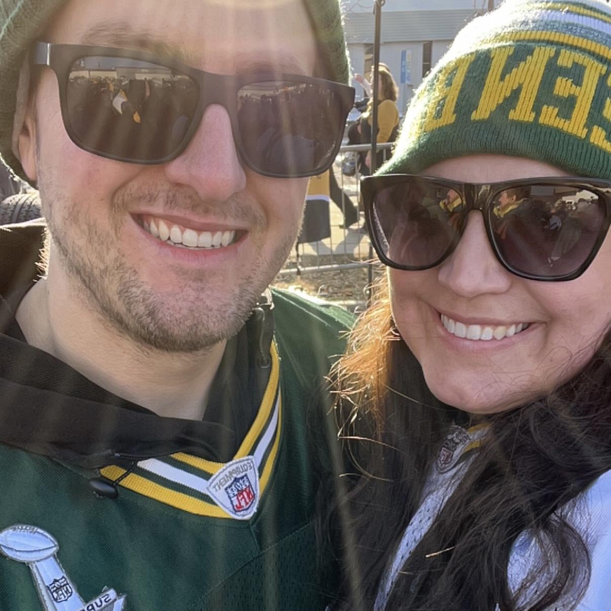 First Packer game together!
