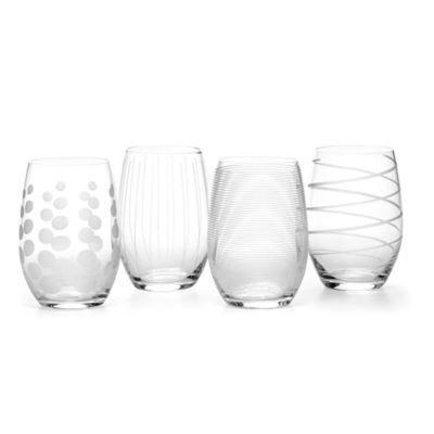 Mikasa® Cheers 17 oz. Stemless Wine Glasses (Set of 4)