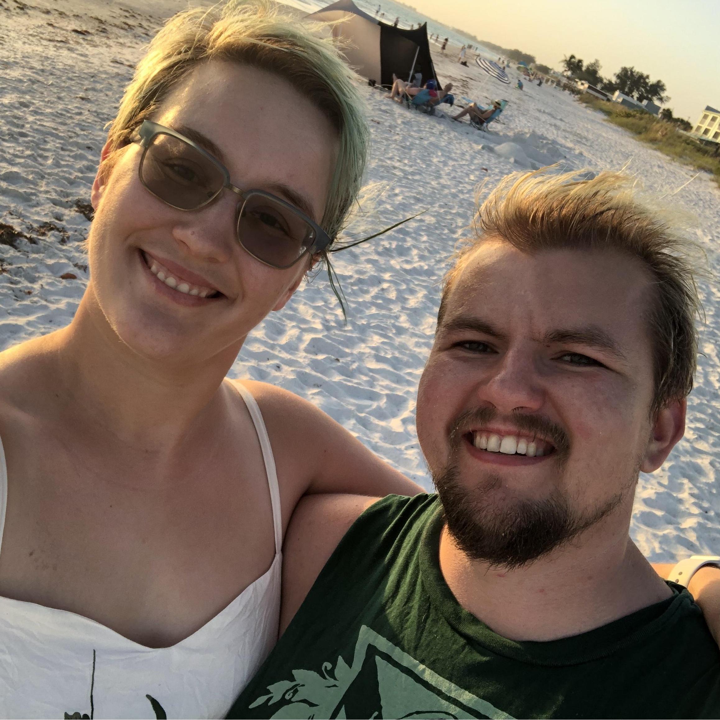 We like walks on the beach so sue us.