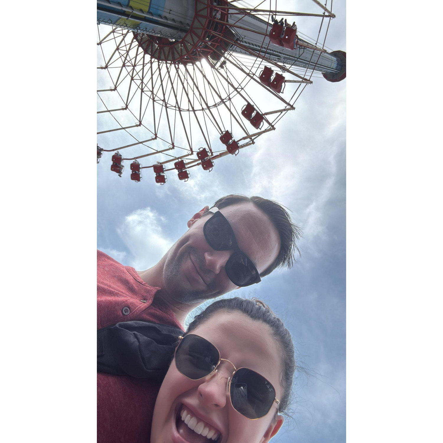 Christopher and Sofia go to Kings Dominion. It was Sofia's first time there!