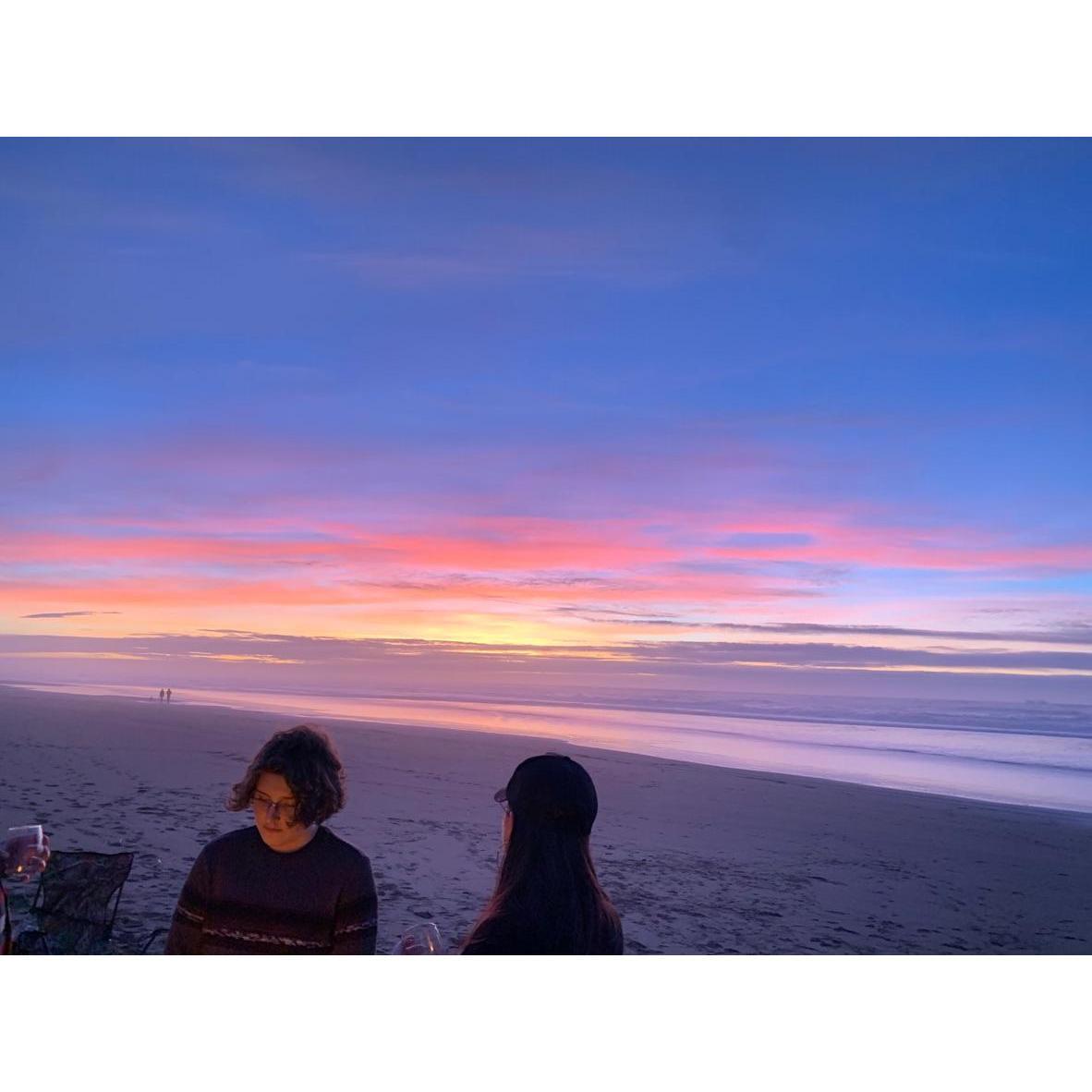 The last sunset of 2020