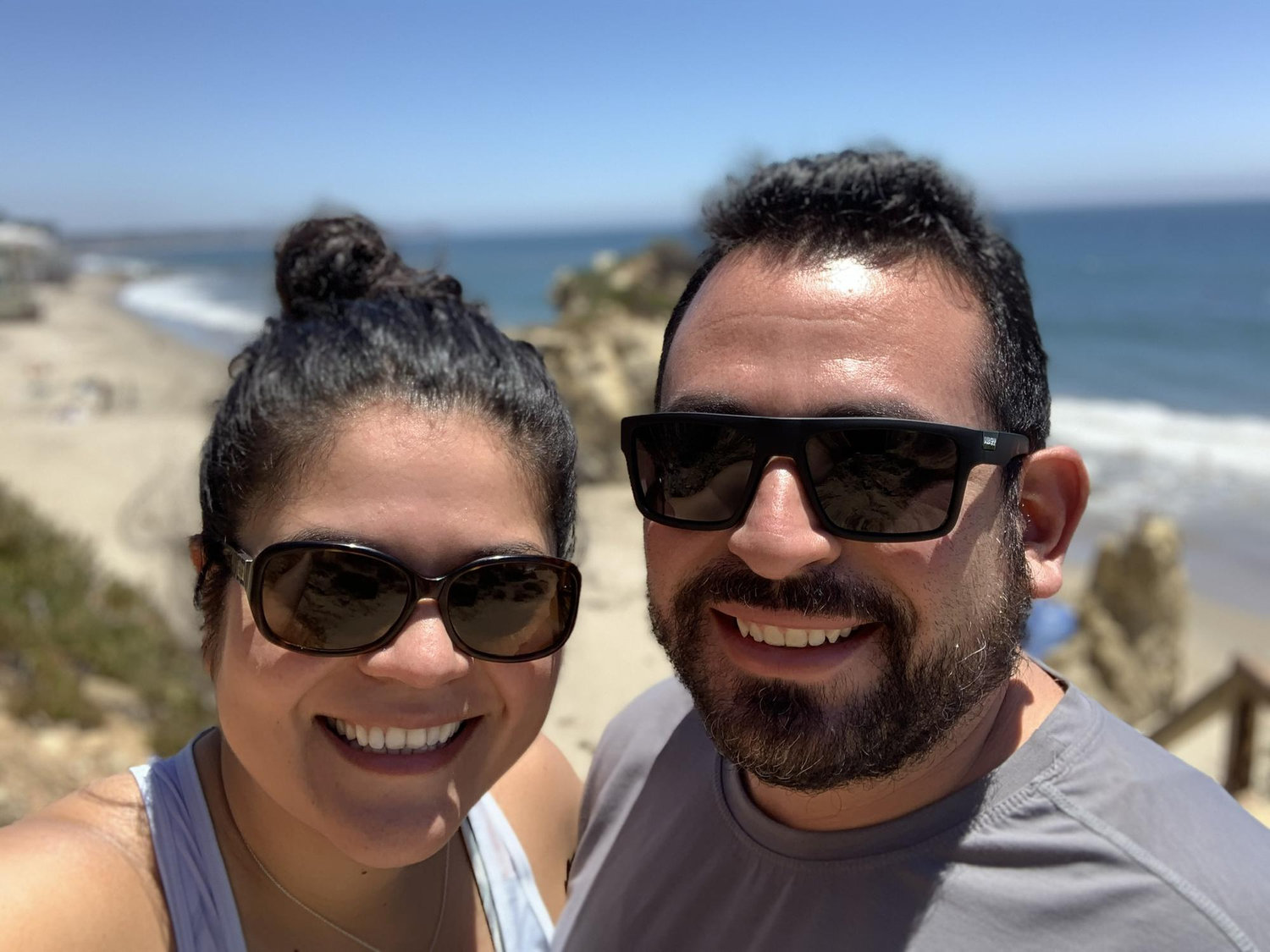 Our first month anniversary - exploring Malibu
