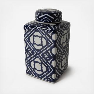 Valora Square Lidded Jar