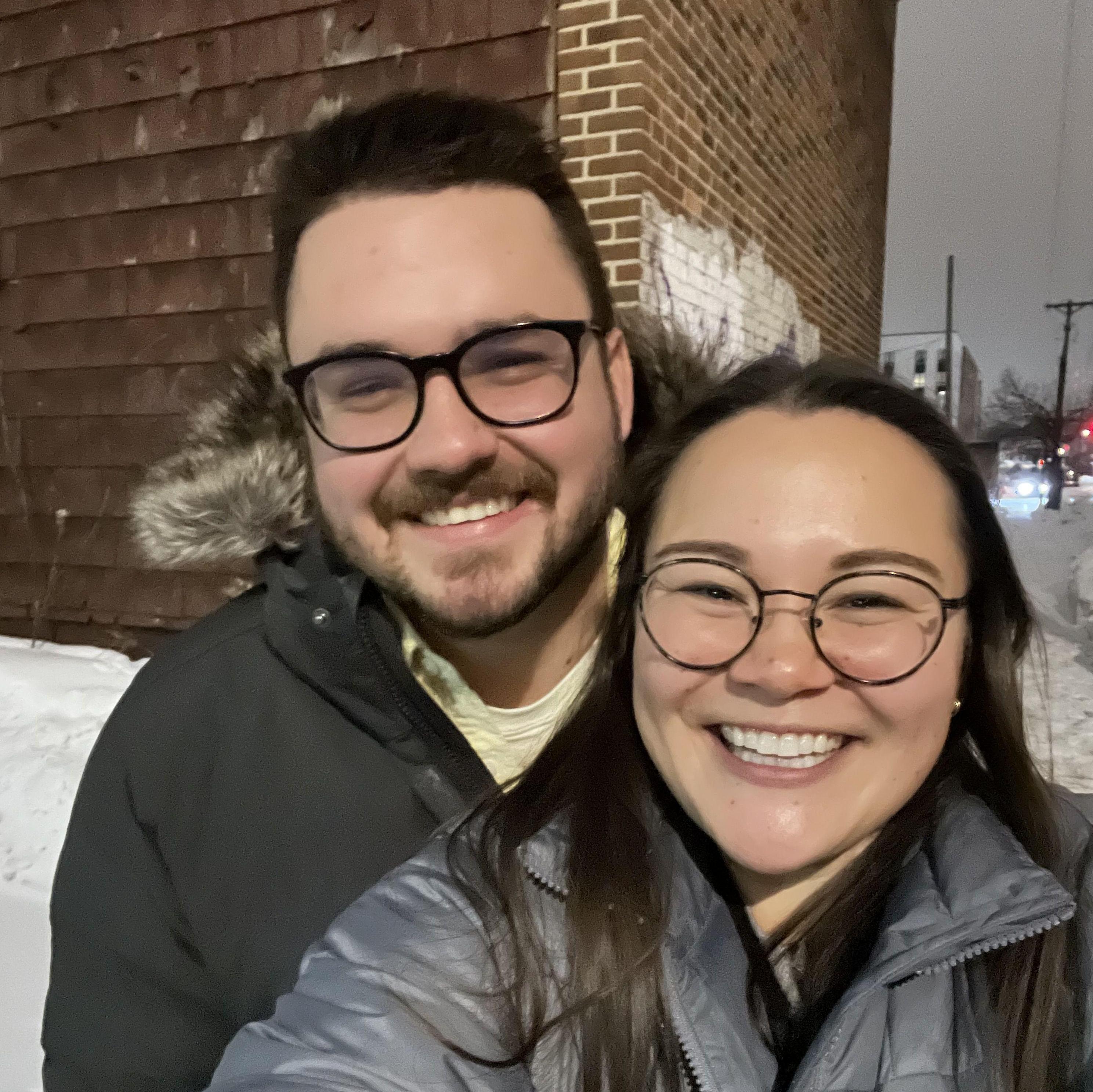 First selfie together before we were "official"