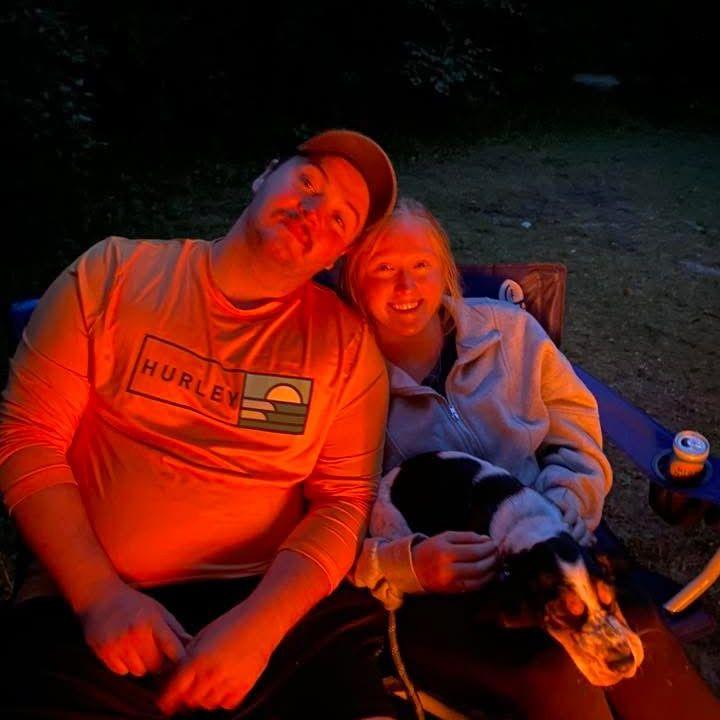 camping trip with Myla