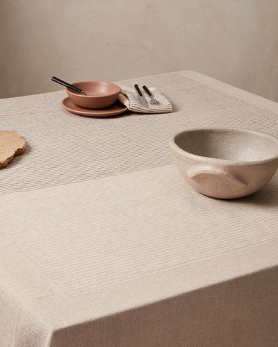 Stacks Tablecloth Stone