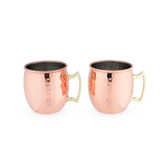 True Hamme Moscow Mule Mugs, 2 Pack