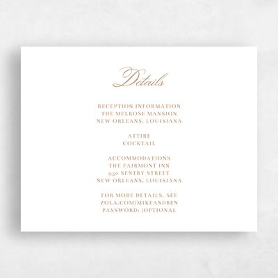White Classic Wedding Enclosure - Griffin