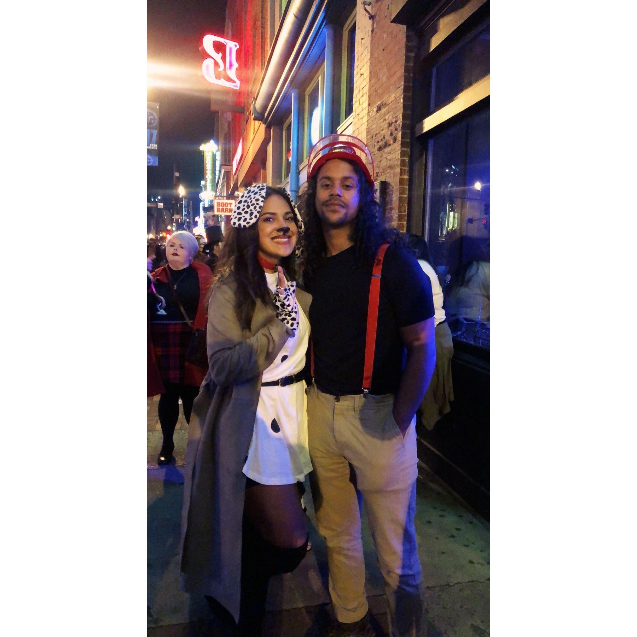 Back in 2020 we spent Halloween in Nashville. This was our first time dressing up in a couples costume!