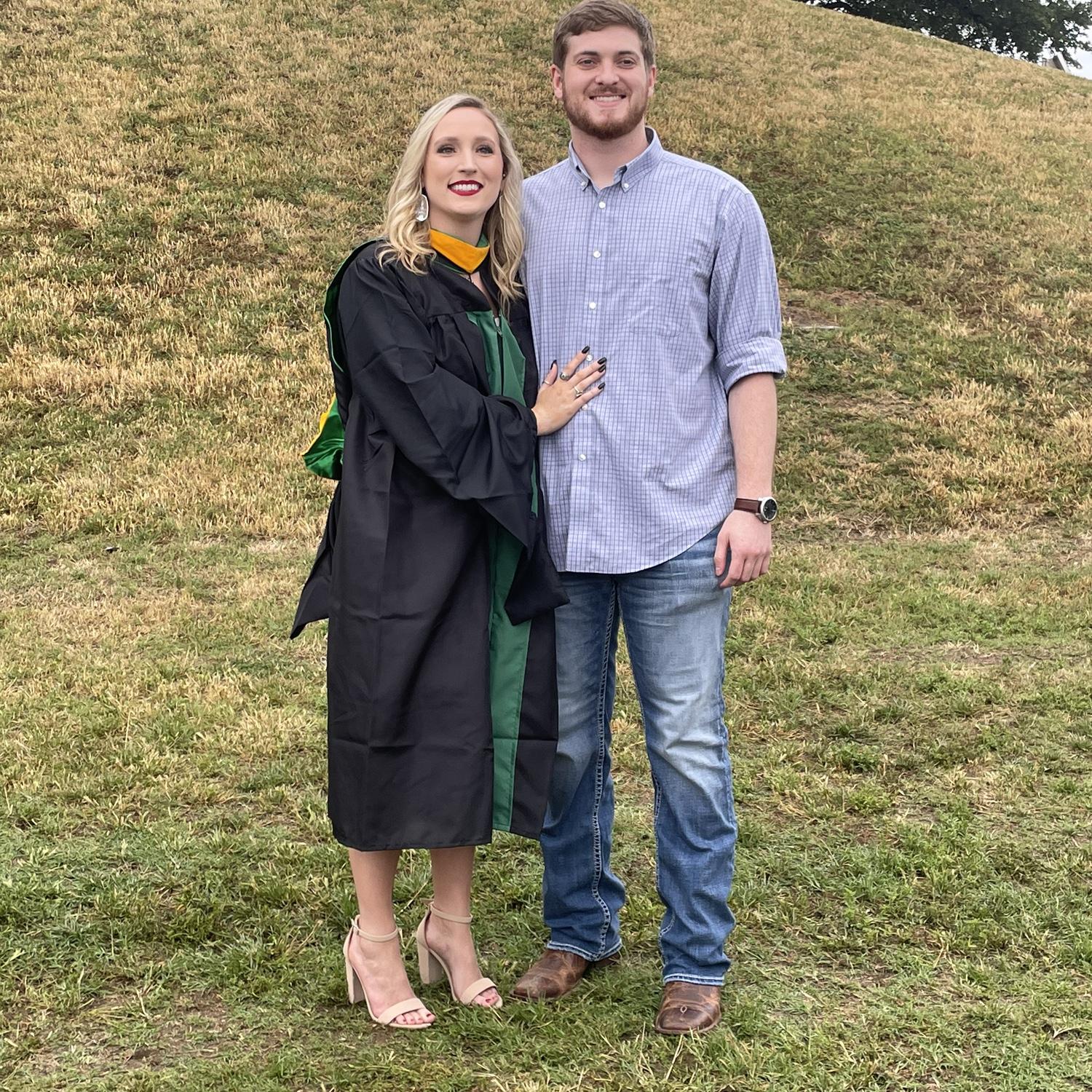 Jessica’s Masters graduation.