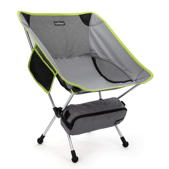 Sunyear Lightweight Compact Folding Camping Backpack Chairs, Portable, Breathablem Comfortable, Perfect for The Outdoors, Camping, Hiking, Picnic