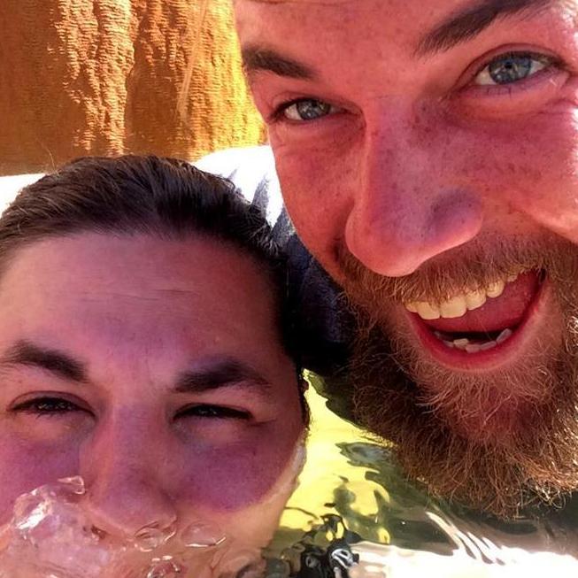 Mystic Hot Springs, 2015 - with Gina, Alicia and Curt!