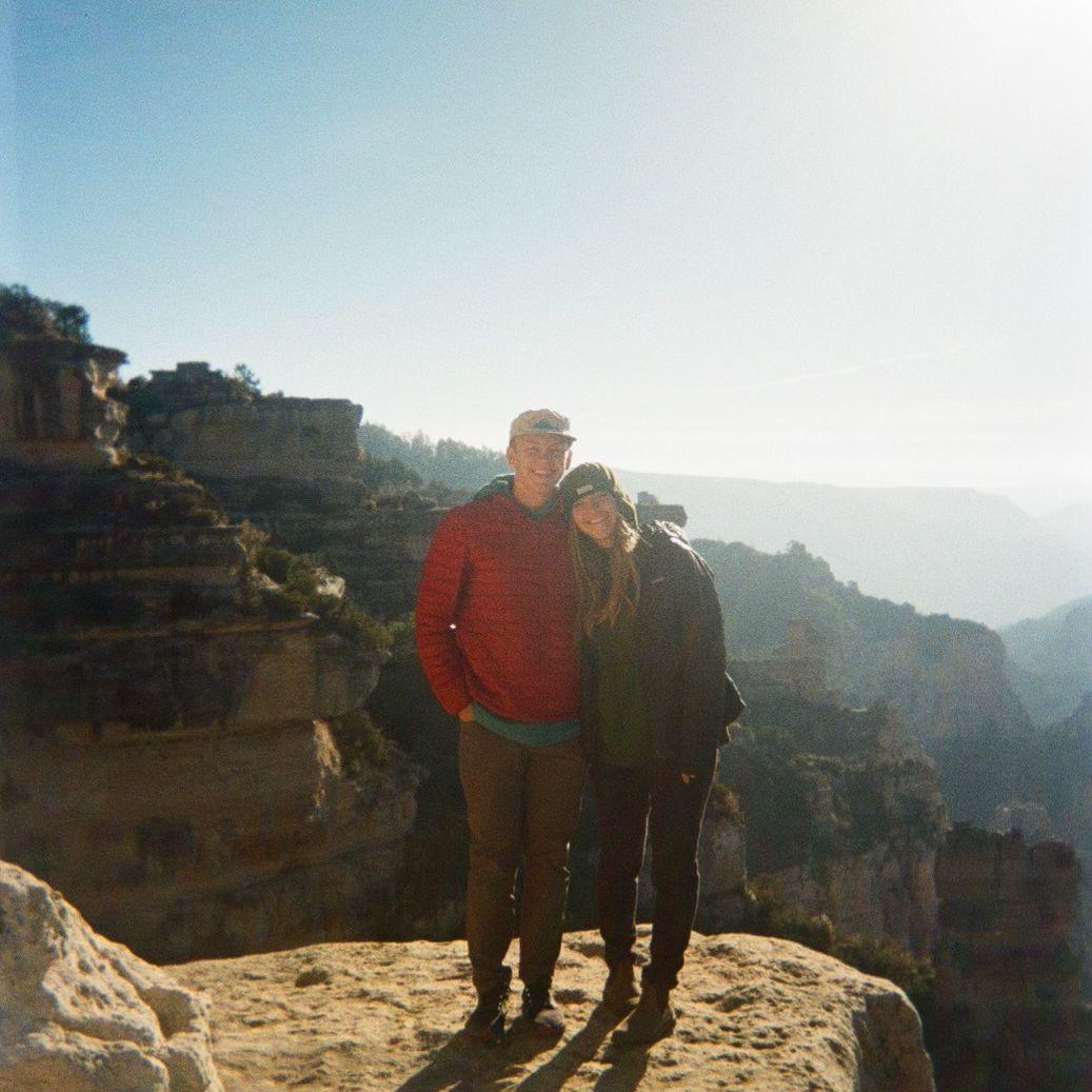 Was 'official' on November 1st, 2023! First couple's picture at the same place we met in Flagstaff!
