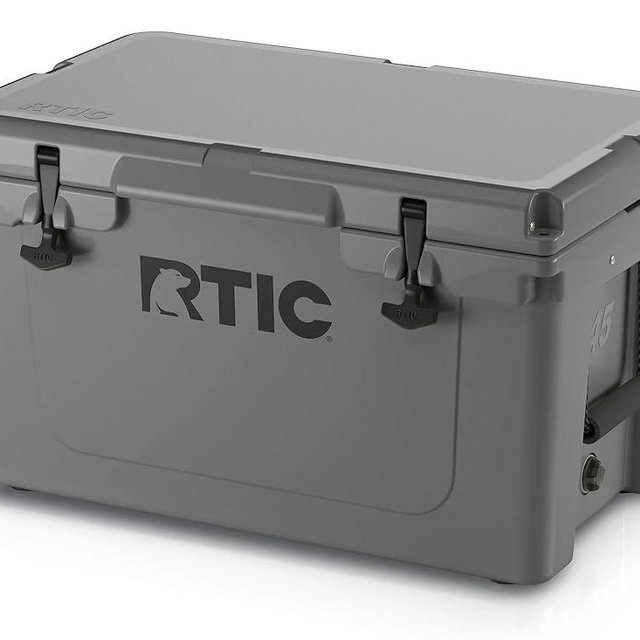 RTIC 45 QT Ultra-Tough Cooler Hard Insulated Portable Ice Chest Box for Beach, Drink, Beverage, Camping, Picnic, Fishing, Boat, Barbecue