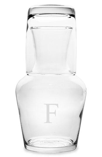 Monogram Bedside Water Carafe Set