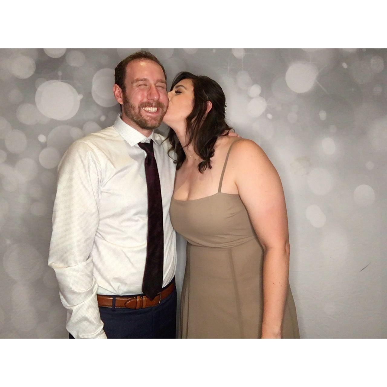 Celebrating Kari's friend/bridesmaid Amanda's wedding in 2021